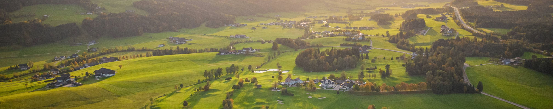 Luftaufnahme vom Golfclub Drachenwand