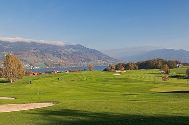 Golfclub Drachenwand, Blick auf Berg und See